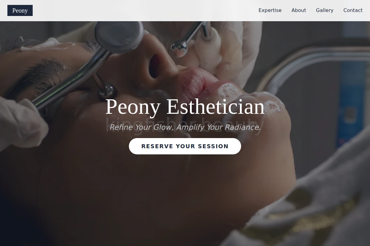 Peony Esthetician