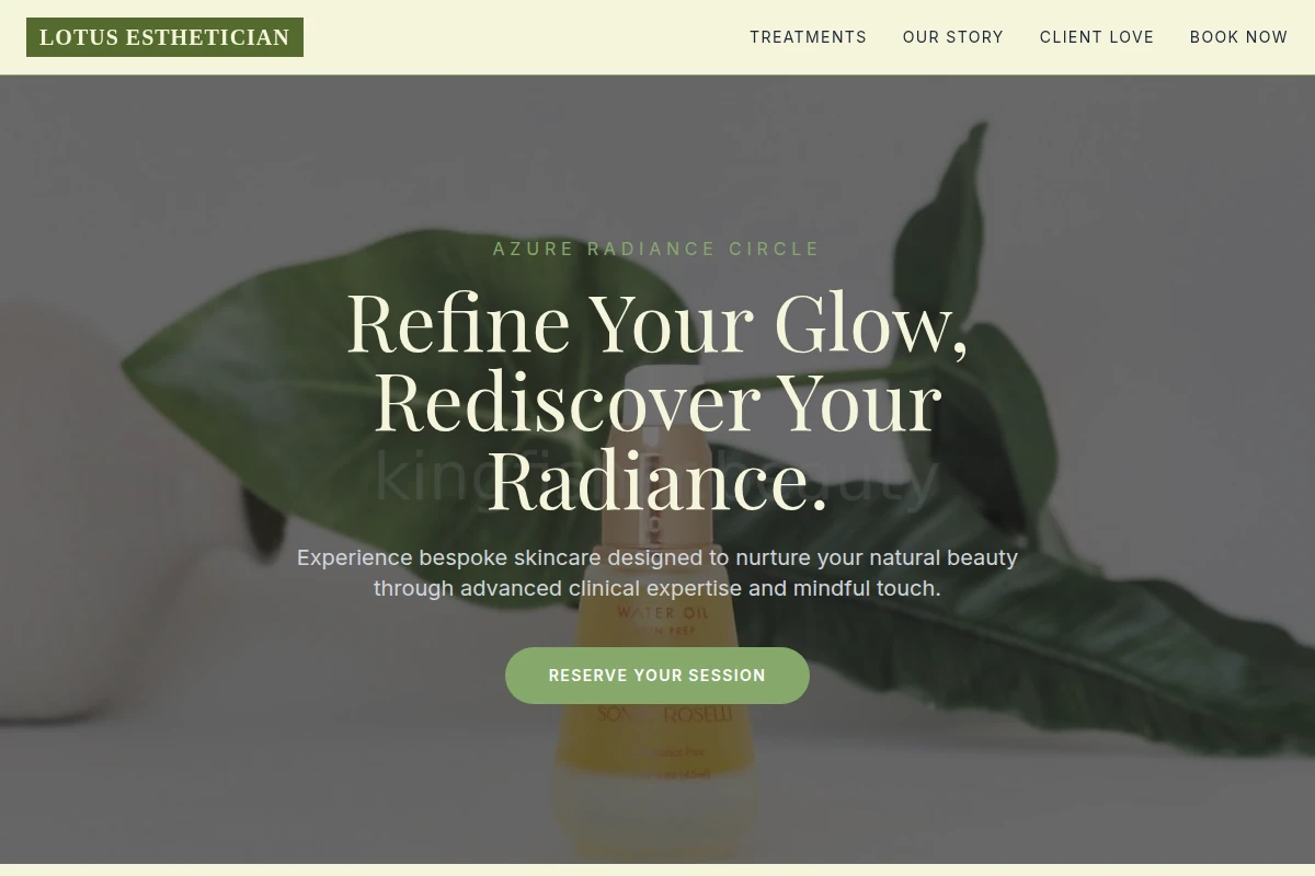 Lotus Esthetician